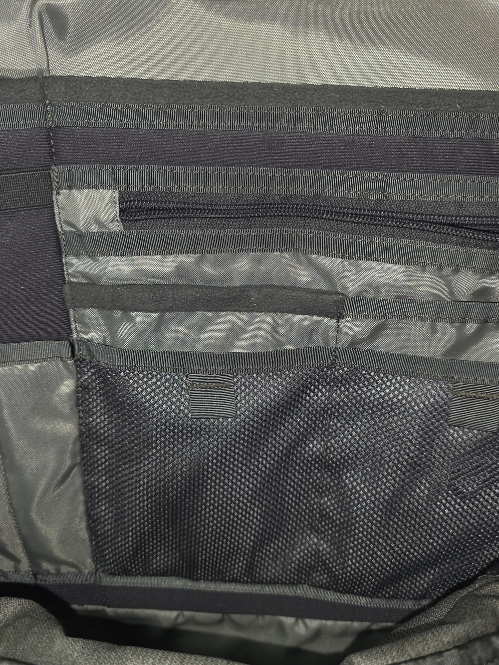 The North Face Recon Gray Backpack with Maroon Trim - Picture 5 of 16